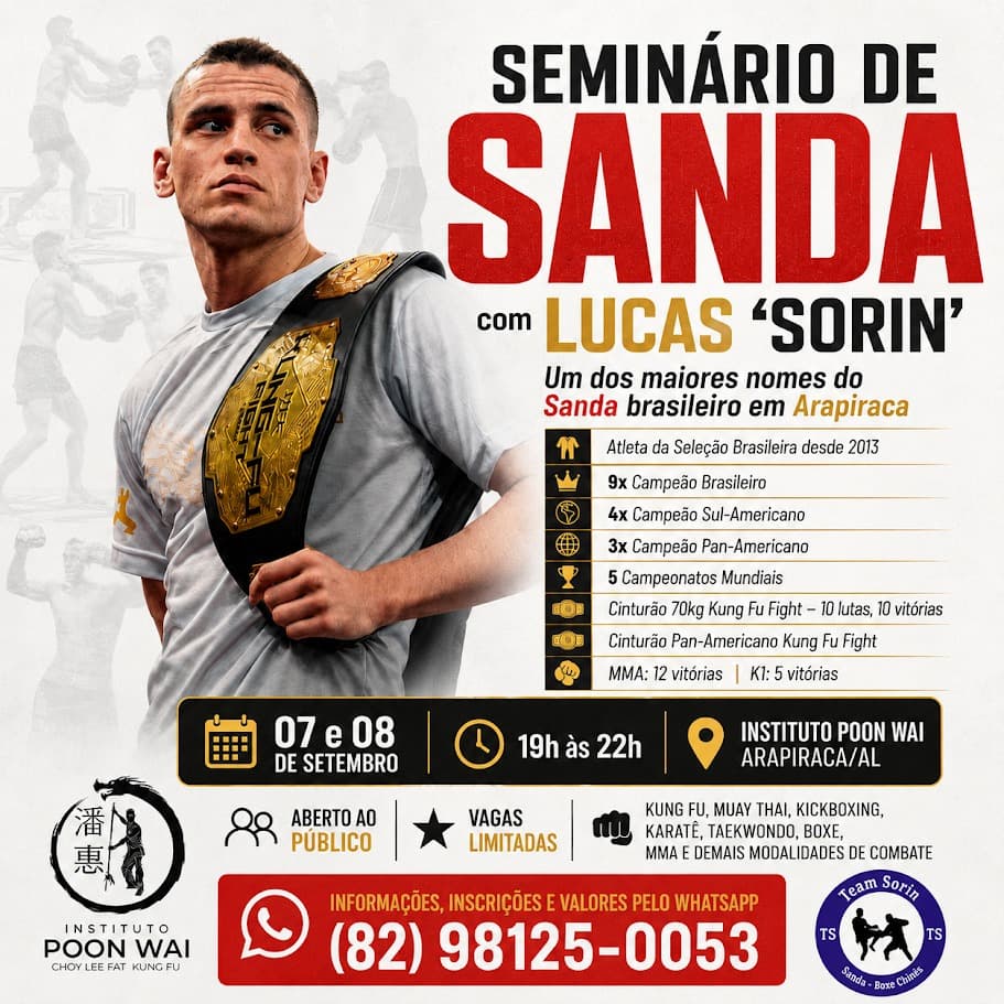 Seminário de Sanda com Lucas "Sorin"